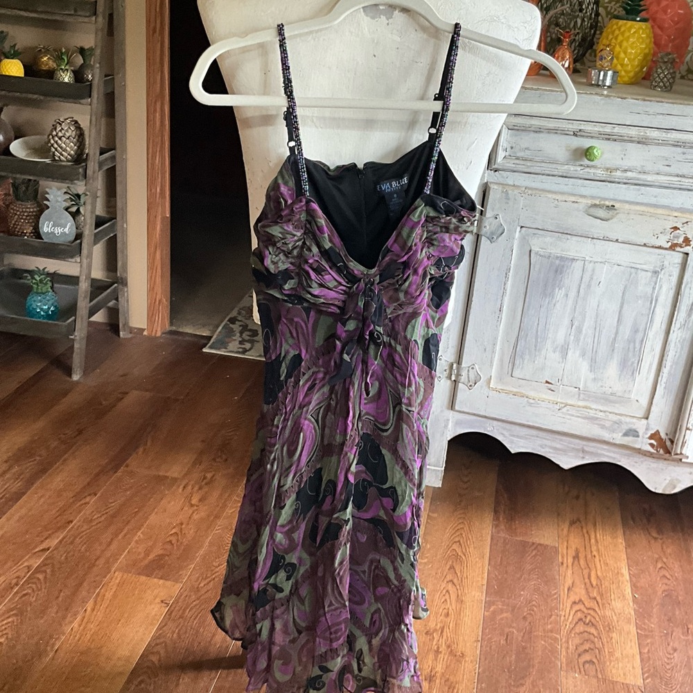 Eva Blue size 8 dress